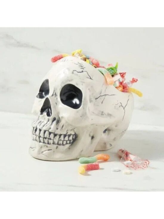 Threshold Other - Ceramic Skull Candy Dish
